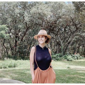 Black high neck bodysuit